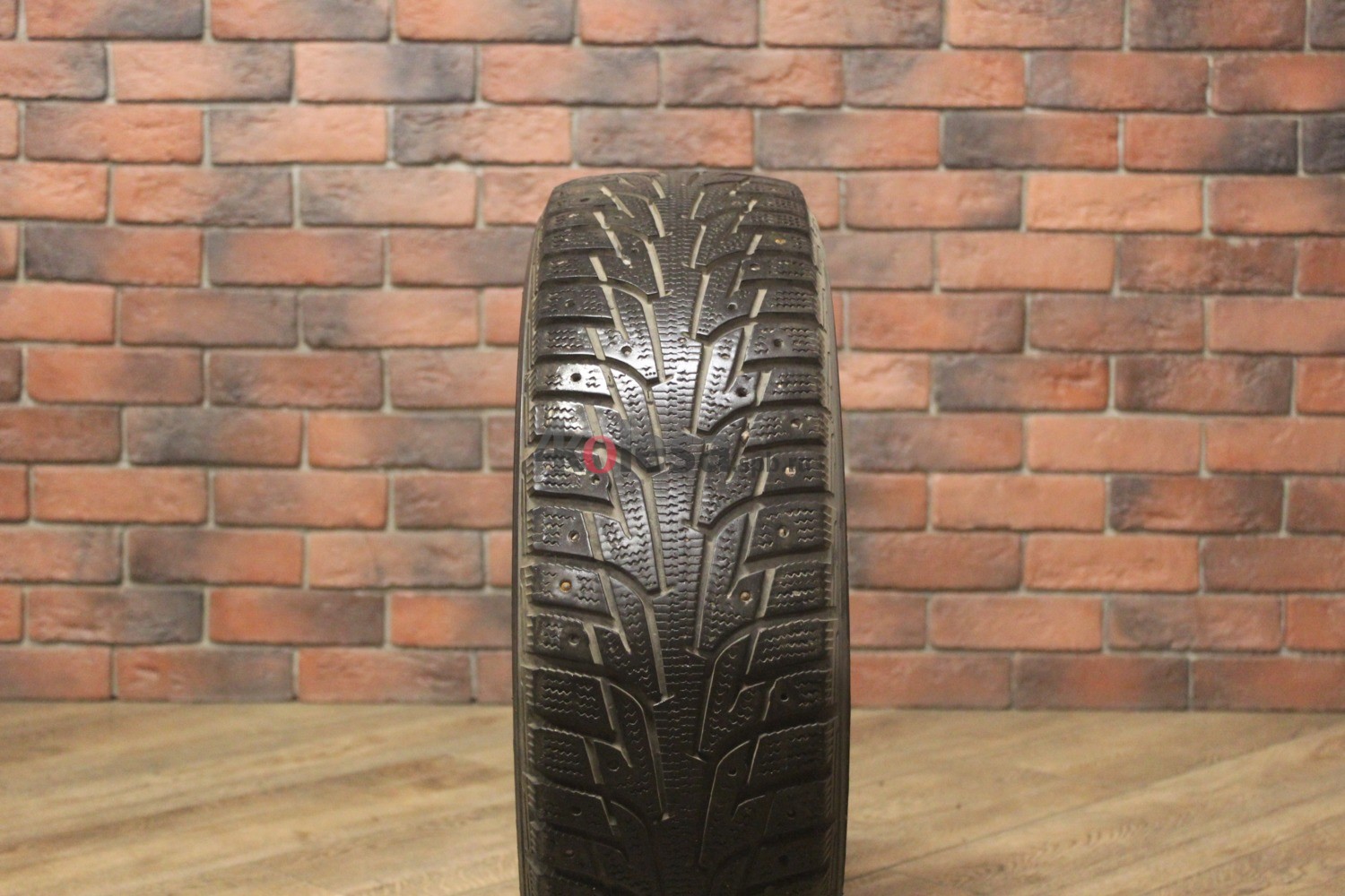 Зимние шипованные шины R15 185/60 Hankook I*Pike RS W419 бу (6-7 мм.) остаток шипов 0-25%