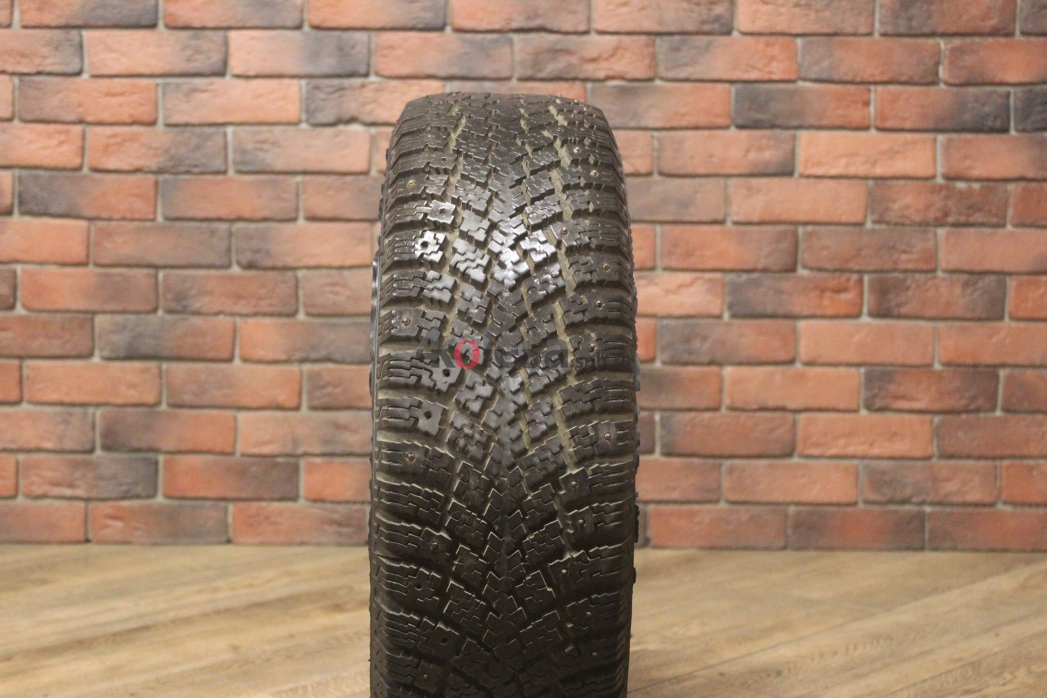 Зимние шипованные шины R15 195/65 Nokian Tyres Hakkapeliitta 1 бу (6-7 мм.) остаток шипов 50-69%