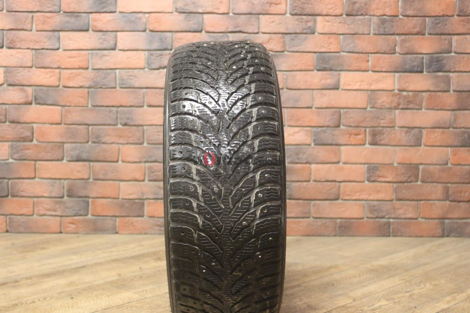 Зимние шипованные шины R17 225/55 Nokian Tyres Hakkapeliitta 9 бу (4-5 мм.) остаток шипов 50-69%