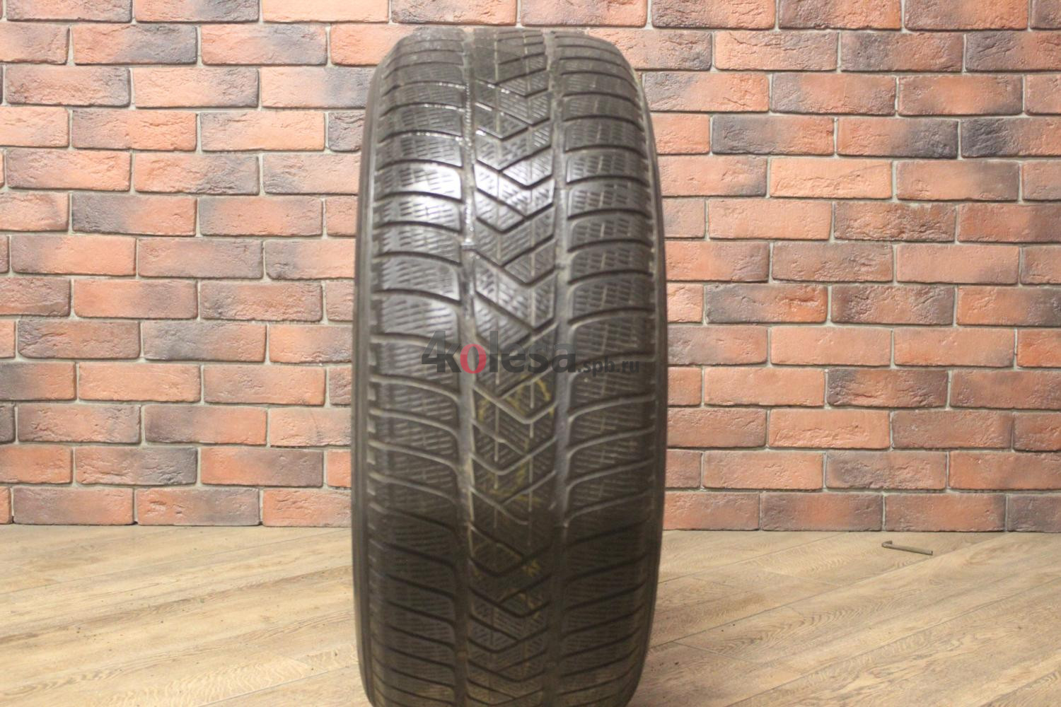 Зимние нешипованные шины R18 255/55 Pirelli Scorpion Winter RFT бу Лип. (4-5 мм.)