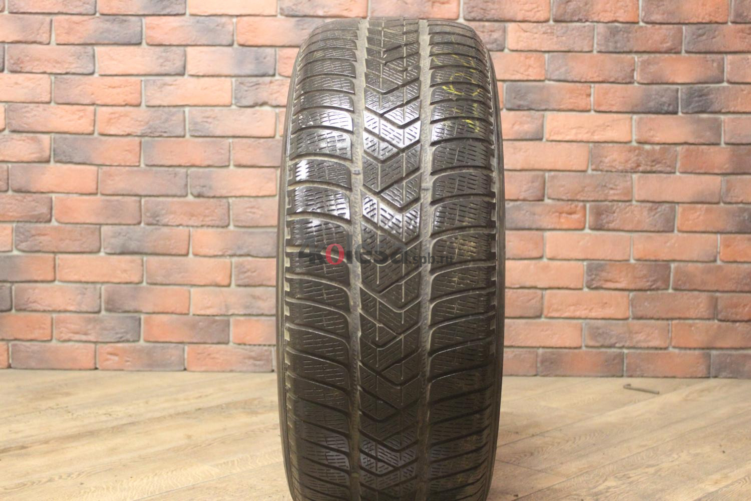 Зимние нешипованные шины R18 255/55 Pirelli Scorpion Winter бу Лип. (4-5 мм.)