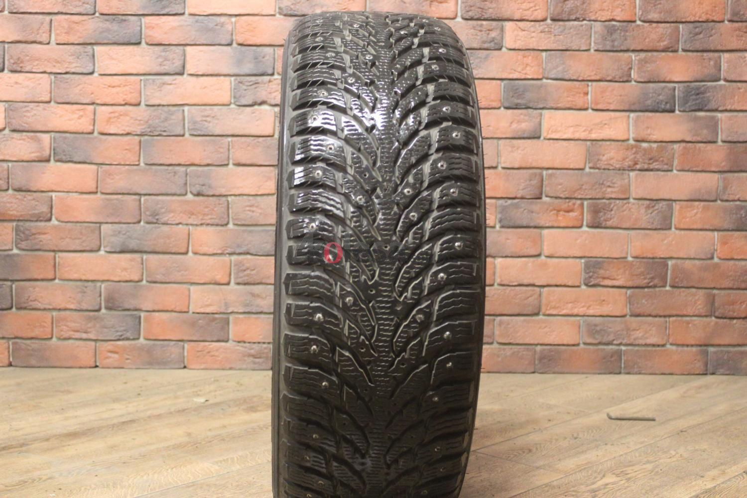 Зимние шипованные шины R18 235/60 Nokian Tyres Hakkapeliitta 9 бу (8-9 мм.) остаток шипов 50-69%