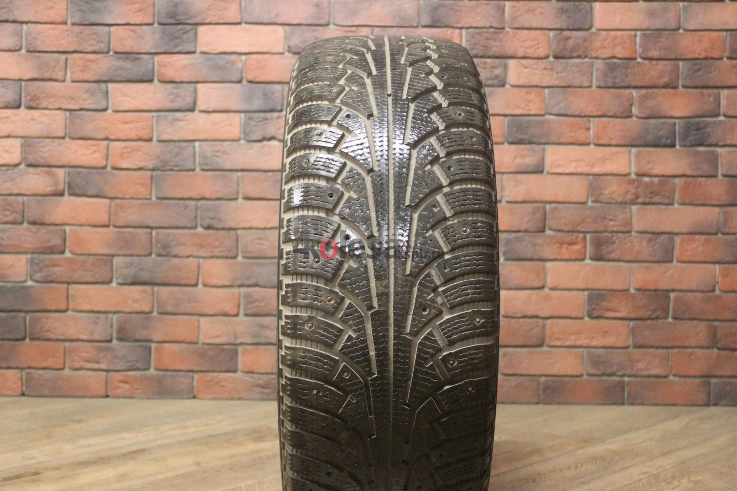 Зимние шипованные шины R18 255/60 Nokian Tyres Hakkapeliitta 5 бу (6-7 мм.) остаток шипов 50-69%