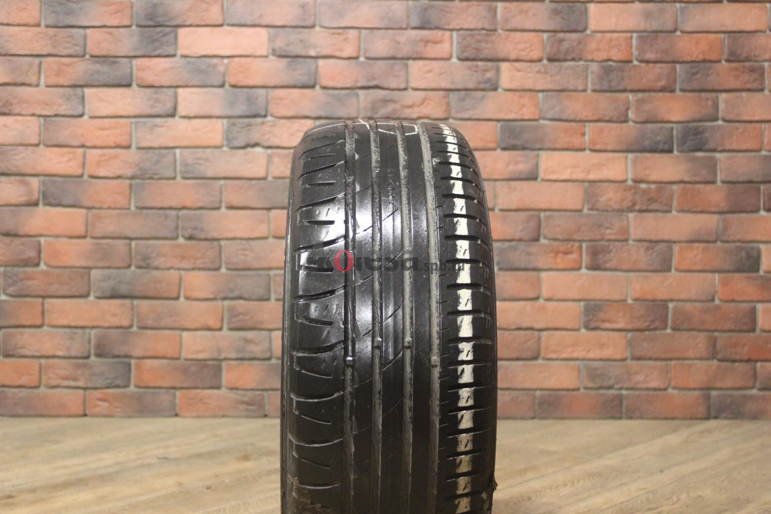 Летние  шины R16 215/55 Nokian Tyres Hakka Z бу (3-4 мм.) купить в Санкт-Петербурге