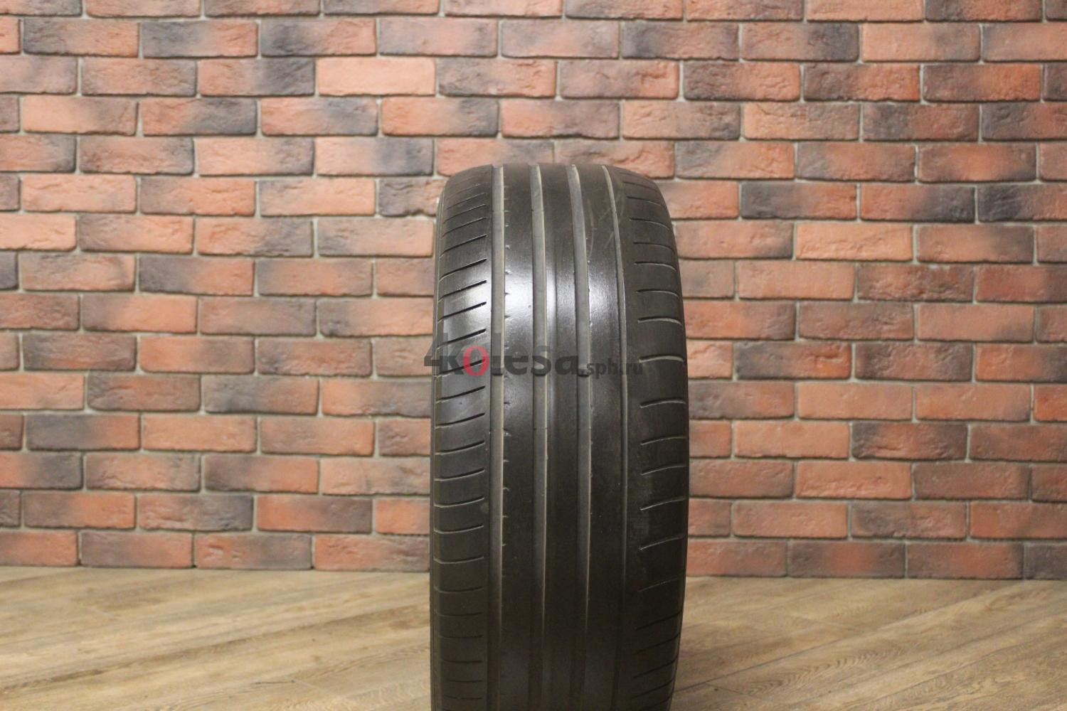 Летние  шины R18 245/45 Dunlop SP Sport Maxx бу (3-4 мм.) купить в Санкт-Петербурге