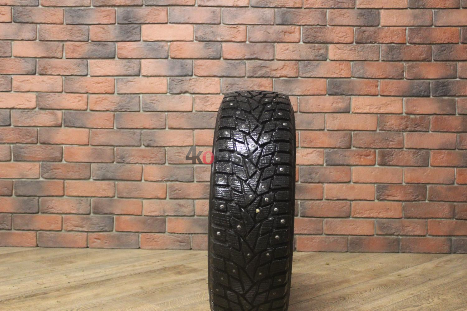 Зимние шипованные шины R15 185/65 Dunlop SP Winter ICE 02 бу (8-9 мм.) остаток шипов 70-100%