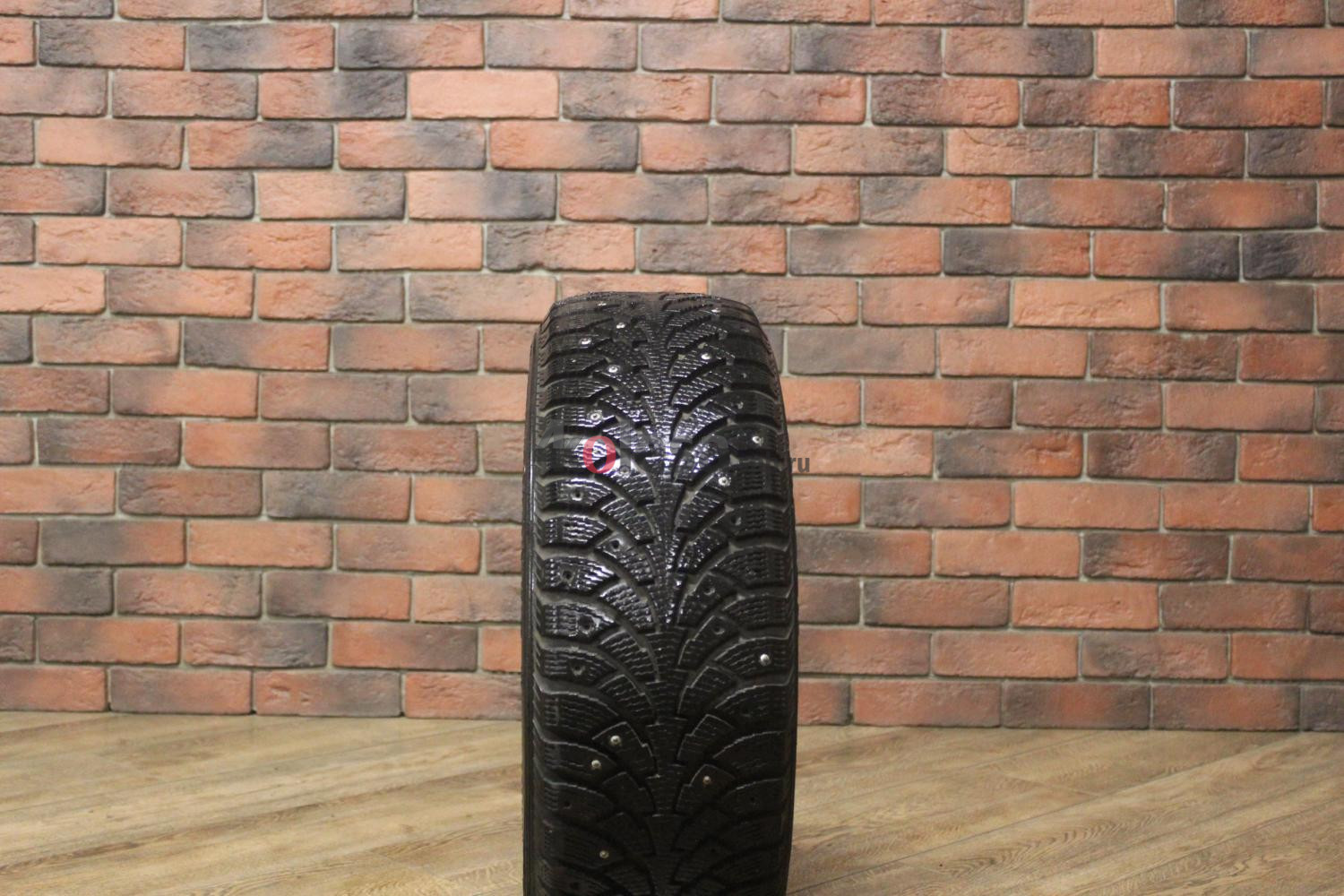 Зимние шипованные шины R15 185/60 Nokian Tyres Nordman 4 бу (6-7 мм.) остаток шипов 25-49%