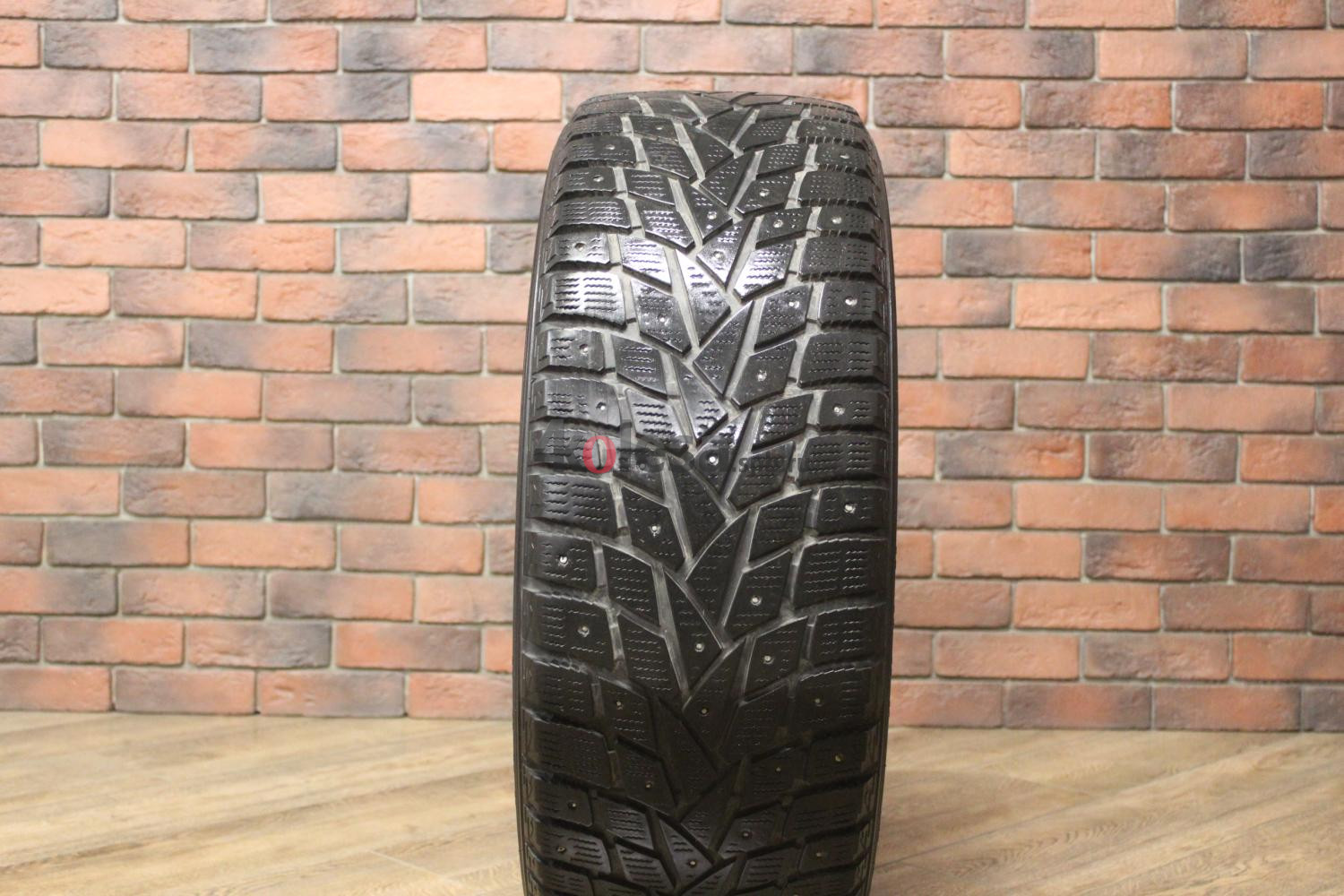 Зимние шипованные шины R20 265/50 Dunlop Grandtrek Ice 02 бу (4-5 мм.) остаток шипов 0-25%