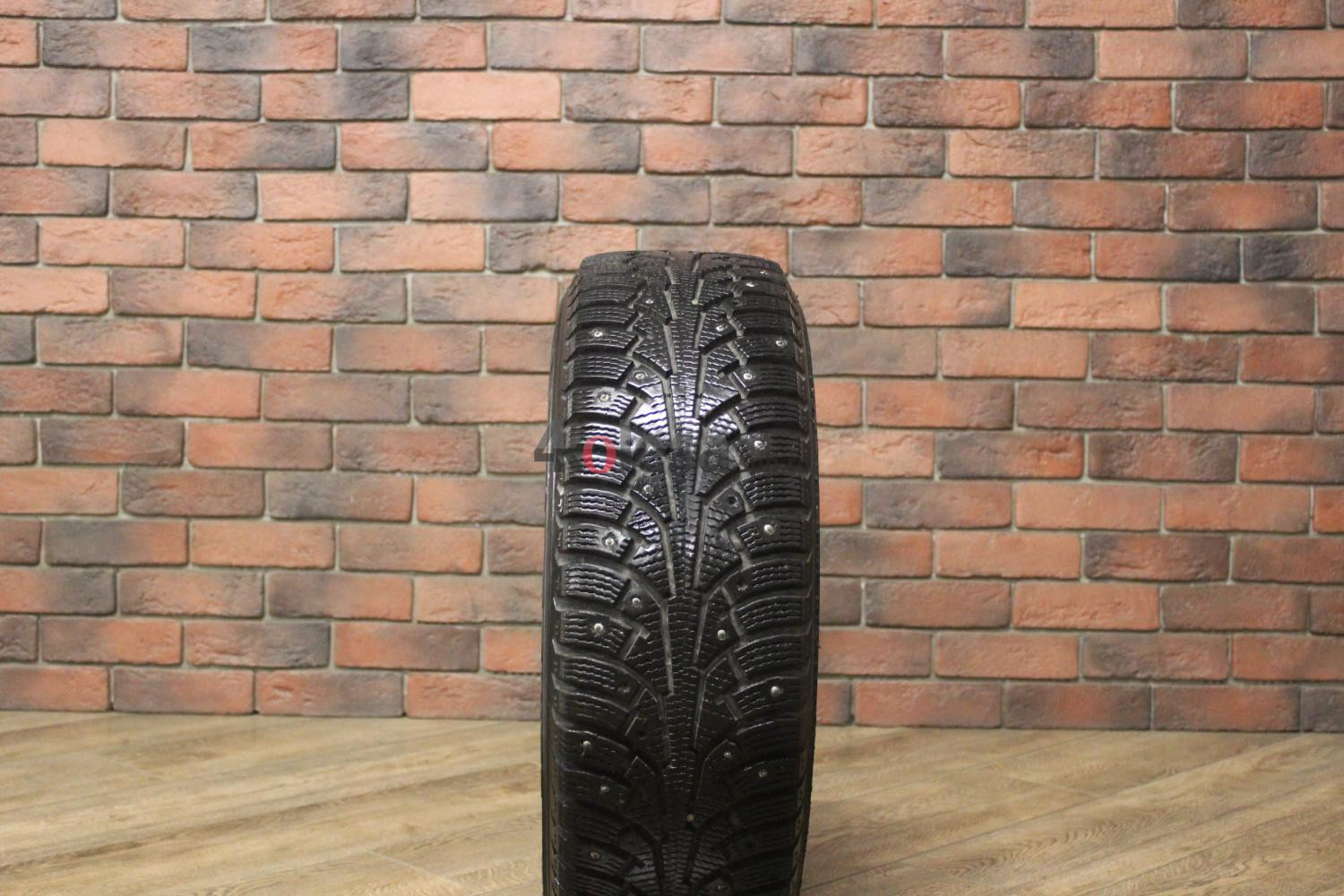 Зимние шипованные шины R15 195/65 Nokian Tyres Nordman 5 бу (6-7 мм.) остаток шипов 70-100%