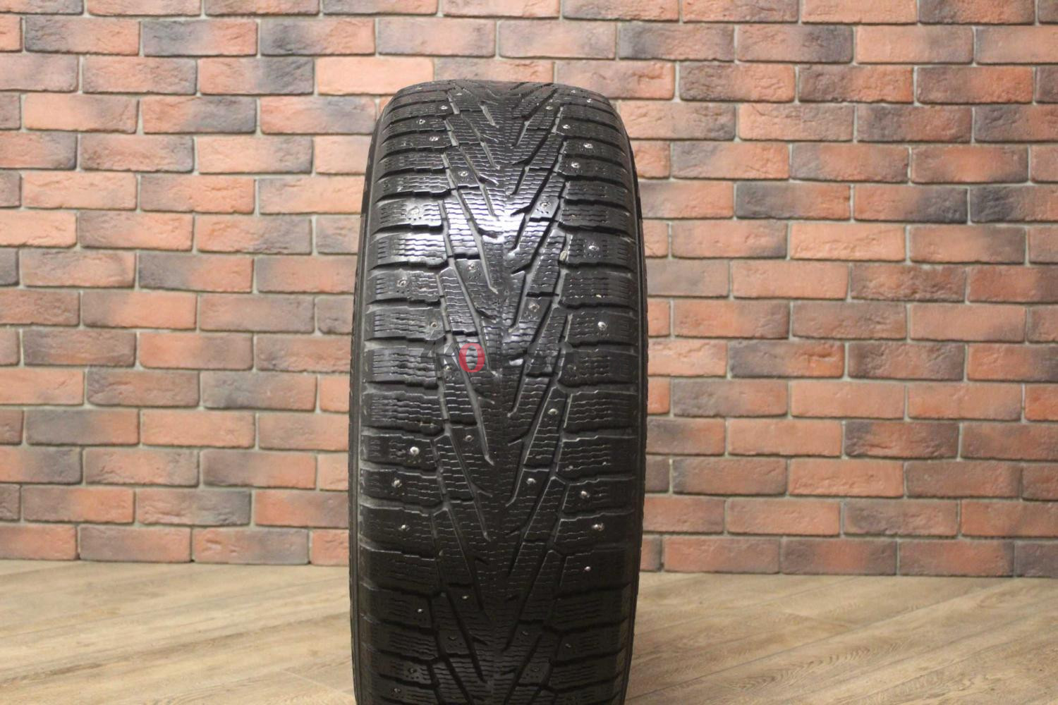 Зимние шипованные шины R18 255/60 Nokian Tyres Hakkapeliitta 7 бу (6-7 мм.) остаток шипов 70-100%