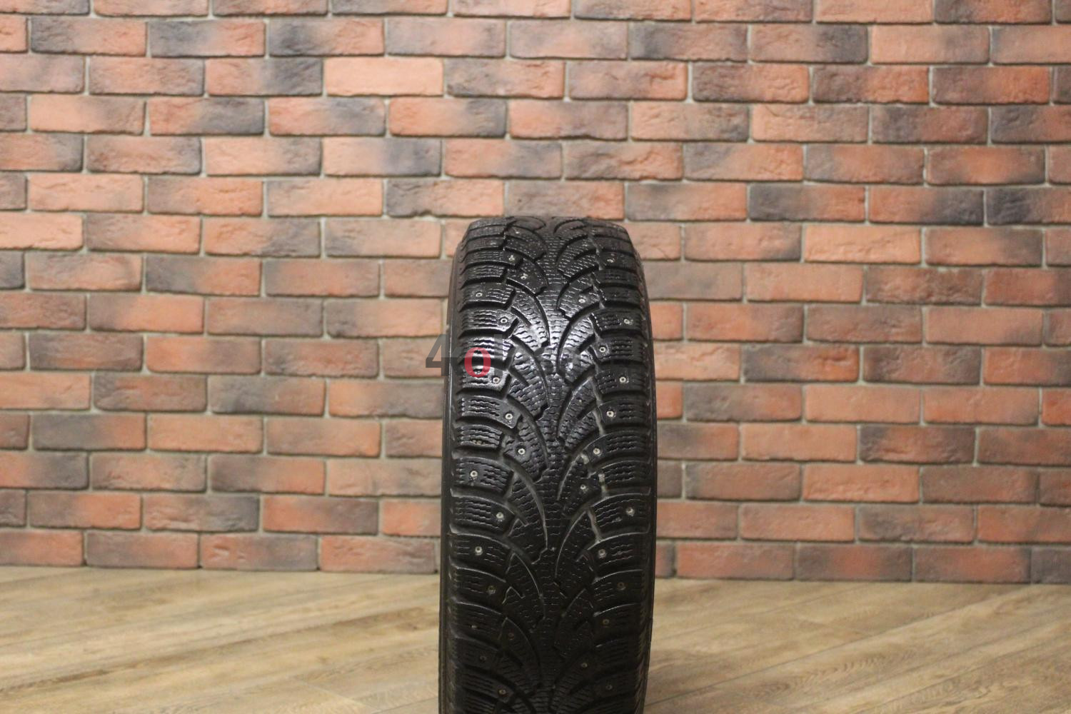 Зимние шипованные шины R15 185/65 Bridgestone Noranza 2 evo бу (6-7 мм.) остаток шипов 0-25%